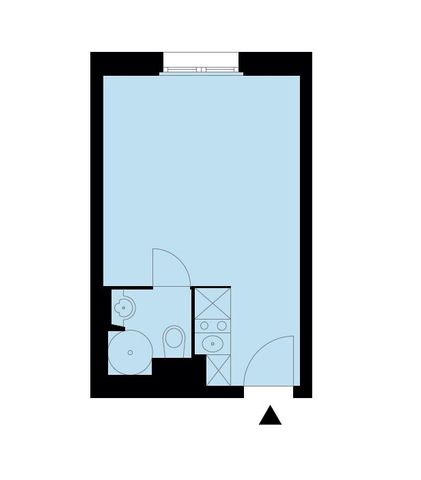 1 room apartment - Photo 2
