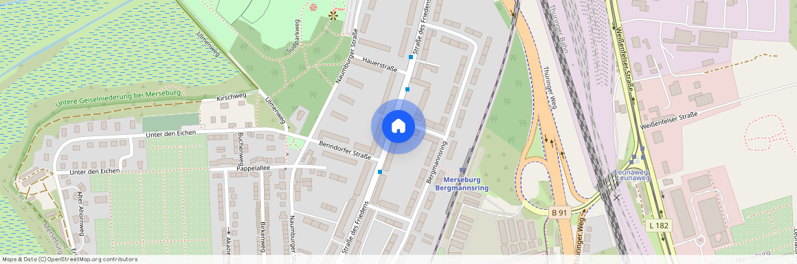 Straße des Friedens 38, 06217 Sachsen-Anhalt - Merseburg