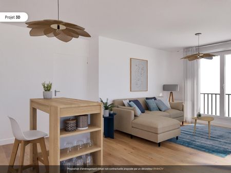 location Appartement T4 DE 80.5m² À BOBIGNY - Photo 2