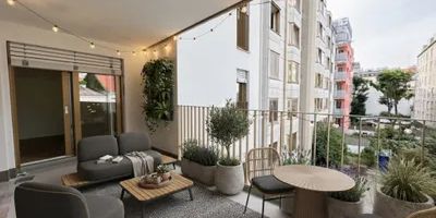 Charmante 2-Zimmer-Wohnung mit Balkon - Wohnen am Puls der Zeit mit ausgezeichneter U-Bahn-Anbindung mitten in Mariahilf - Photo 3
