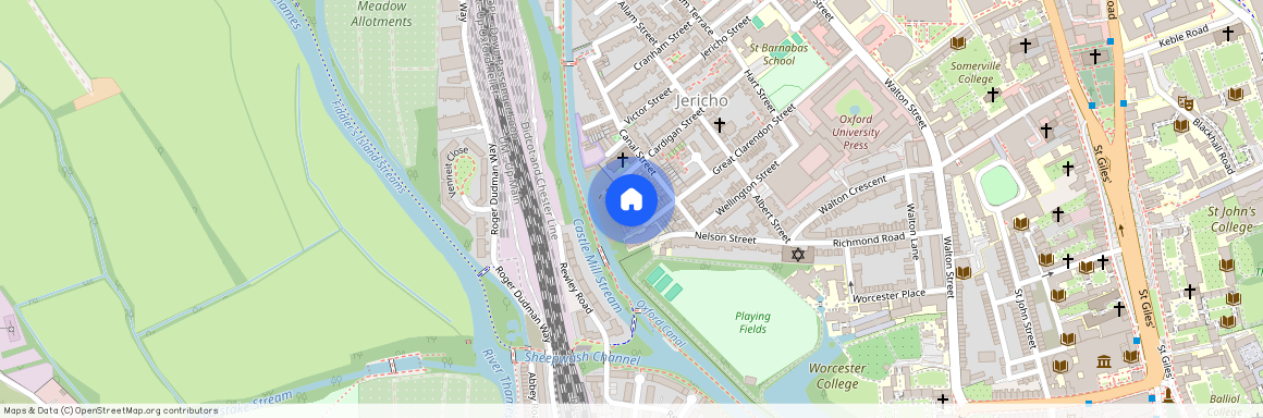 St Barnabas StreetJerichoOxfordOxfordshire