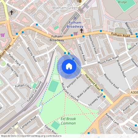 Moore Park Road, Moore Park Estate, SW6