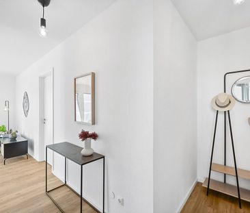 Quadratisch gut! Kompakte 3-Zimmer-Neubauwohnung im LELA Freiburg - Photo 4