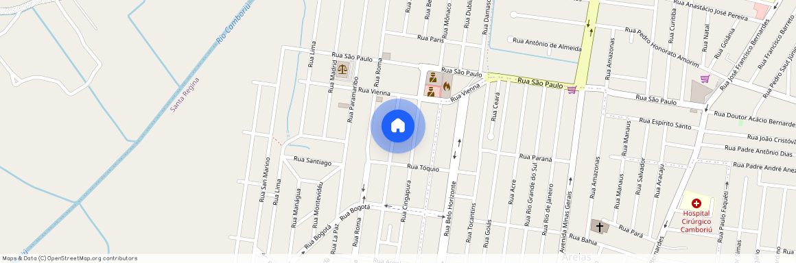 Rua, Jerusalém, 101, Santa Regina, Camboriú