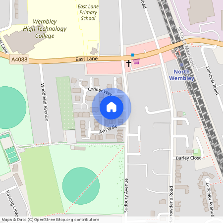 Ash Walk, Wembley, HA0