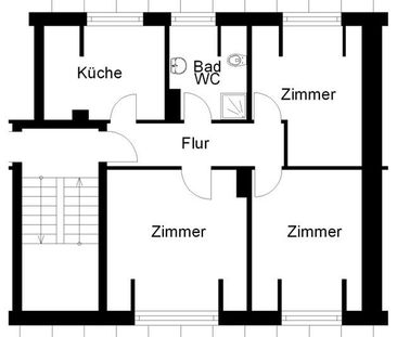 3-Raum-Wohnung am Kalkhügel frei! - Foto 6