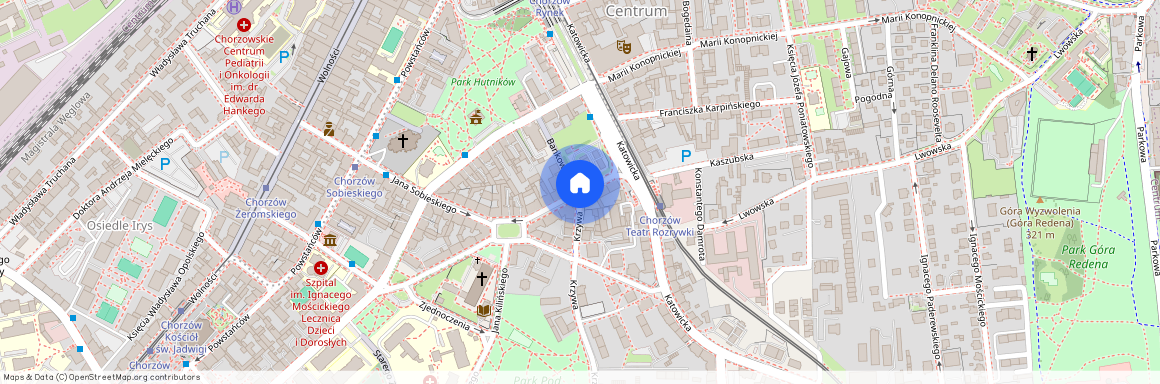 ul. Fryderyka Chopina, Centrum, Chorzów, śląskie