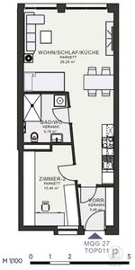 *Moderne 2-Zimmer-Neubauwohnung inkl. Küche & Lilft ab sofort - direkt gegenüber der Messe Graz* - Foto 4