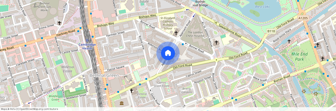 Approach Road, Victoria Park, London E2