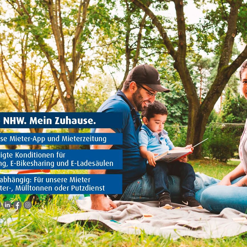 Erdgeschosswohnung mit Balkon in Langen - Photo 1