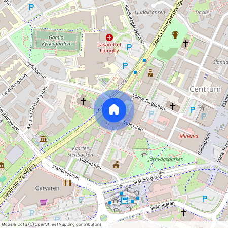 Centrum, Ljungby, Kronoberg, Storgatan 1 A