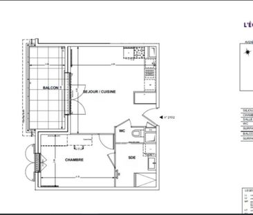 location Appartement T2 DE 42.07m² À COGOLIN - Photo 1