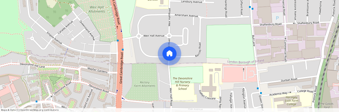 Barclay Road, London N18