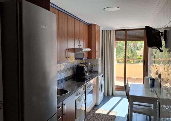 LONG TERM RENTAL FROM 1.9.25 SPACIOUS APARTMENT WITH SEA VIEWS IN TORREQUEBRADA (BENALMADENA)