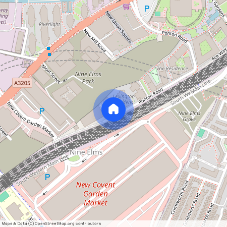 Senate Building, Lexington Gardens, London, SW11