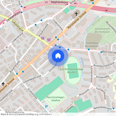 Grünaustrasse 20, 9016 St. Gallen, Schweiz