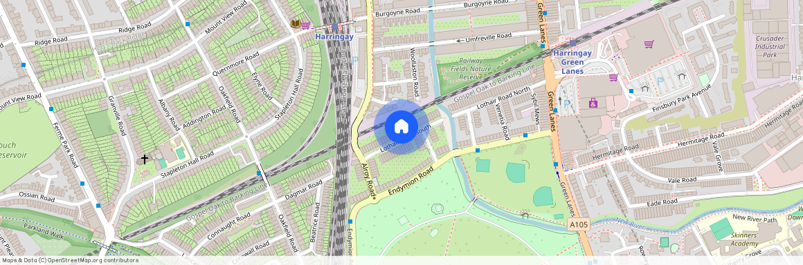 Lothair Road South, Finsbury Park, Manor House, London, N4