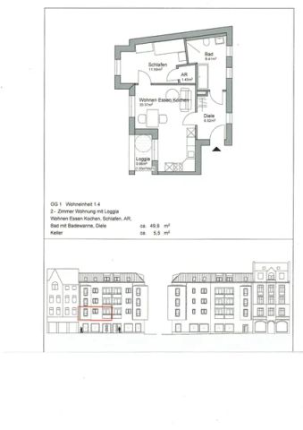 Neubau-Etagenwohnungen mit Fahrstuhl im Zentrum - Photo 4