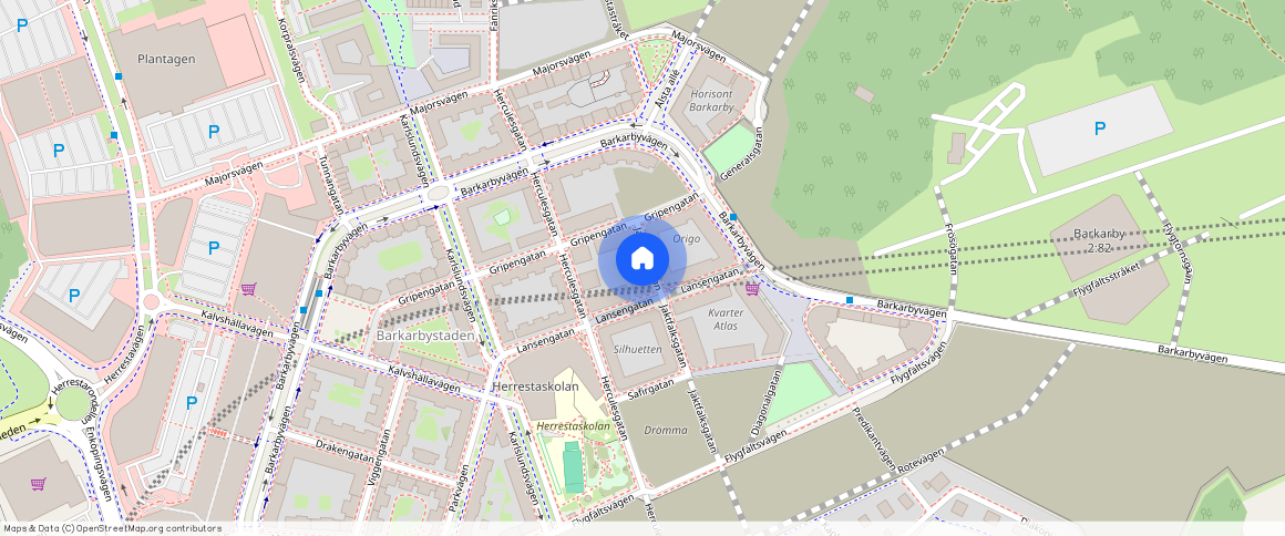 Jaktfalksgatan **, Barkarbystaden