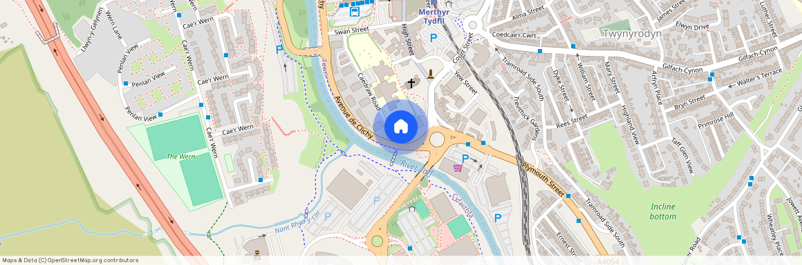 Caedraw Road, St. Tydfils Court Caedraw Road, CF47