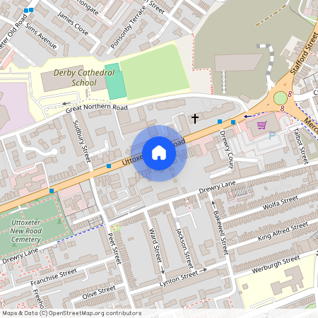 Flat B, Uttoxeter New Road, Derby