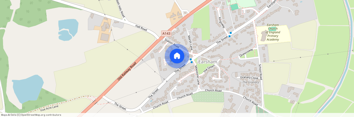 Bungay, Earsham, Dukesway