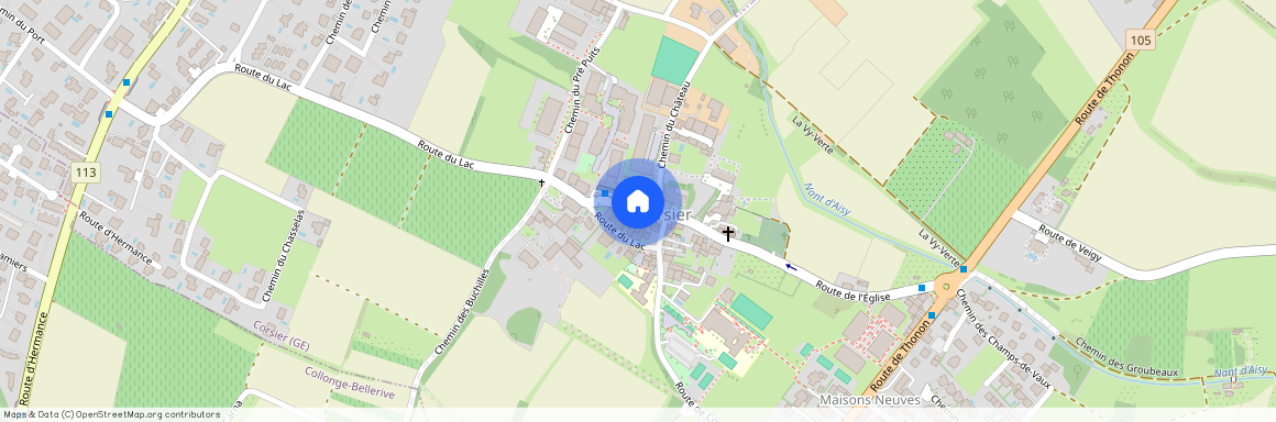 1246, Corsier GE, zone