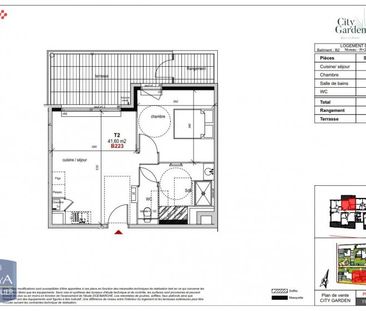 Appartement 2 Pièces 41 m² - Photo 1