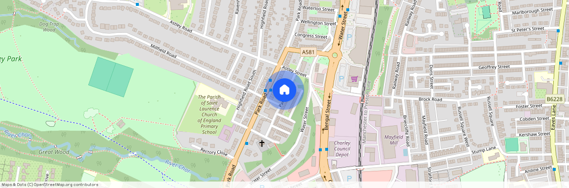 Parker Street, Chorley, Lancashire, PR7