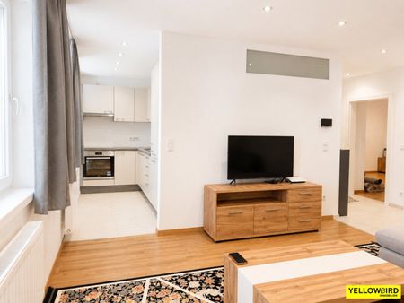 TEILMÖBLIERTE 3-Zimmer-Neubauwohnung in absoluter Ruhelage nahe Schloss Hetzendorf - Photo 2