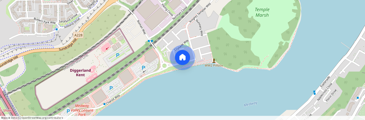 Flat 4, 1 Knights Templar Way, ME2 2ZF