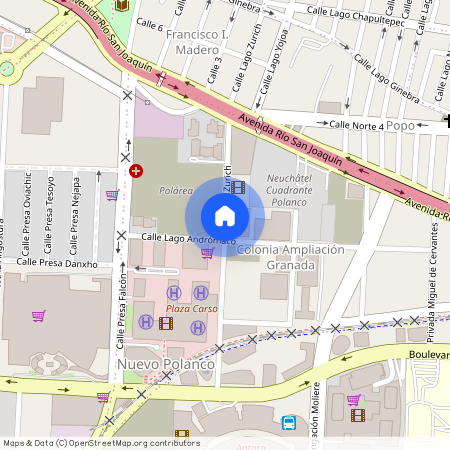 Edificio Sede de la División Valle de México Centro (CFE), Calle Lago Zurich 214, Ampliación Granada, 11529 Mexico City, CMX, Mexico