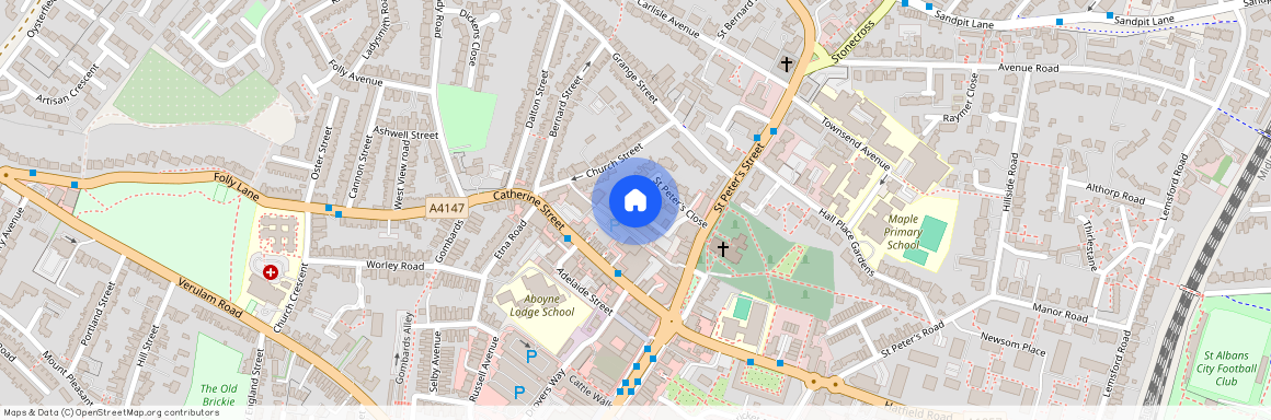 Bowgate Mews, St. Peters Close, St. Albans, Hertfordshire, AL1