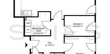 Lichtdurchflutete, modern gestaltete 2,5-Zimmer-Dachgeschoss-Wohnung - Foto 2