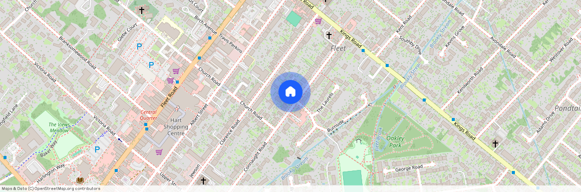 Bearwood Gardens, Fleet, Hampshire, GU51