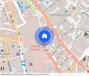 Flat 5, 54 Glasshouse Street, Nottingham, Nottinghamshire, NG1 - Photo 1