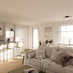 Grand**4 ½**sur 2 étages + Espace Bureau - Photo 2
