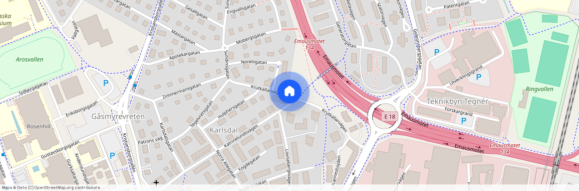 Krutkällarvägen, Västerås