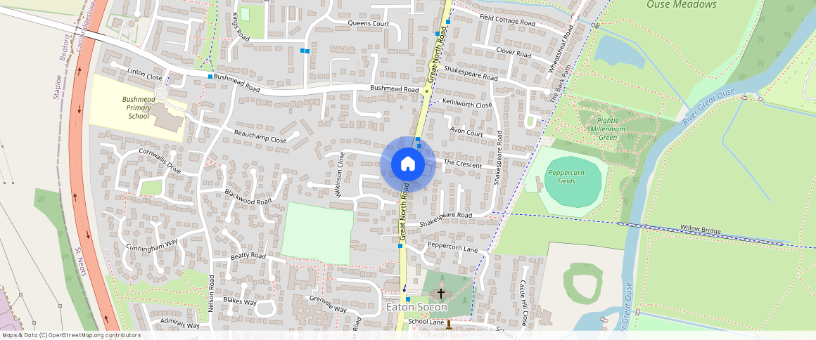 Eaton Socon, St. Neots, PE19