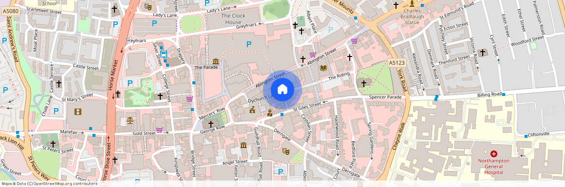 City Buildings, Fish Street, Northampton, NN1