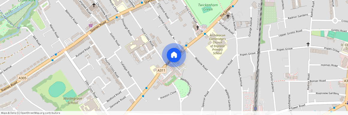 Walpole Court, Hampton Road, Twickenham, Middlesex, TW2