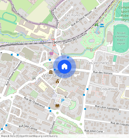 HAUTE-SAVOIE (74), - AUVERGNE-RHÔNE-ALPES, VILLE LA GRAND (74100)