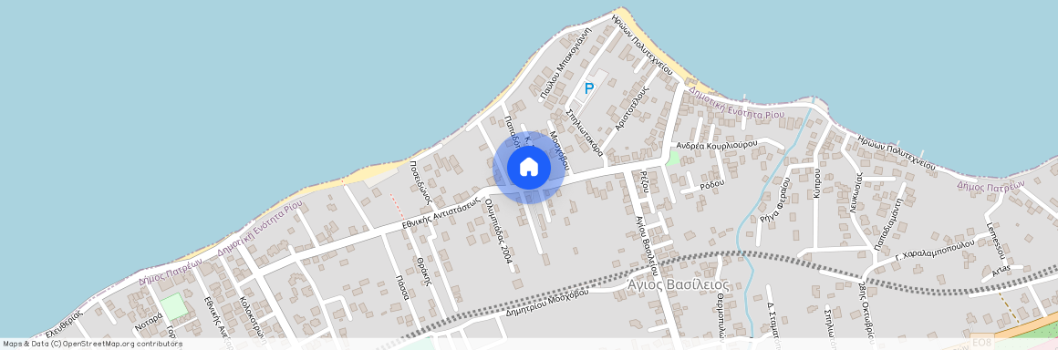 Σακέλη Θ. 7, 265 00 Ρίο, Άγιος Βασίλειος (Ρίο)