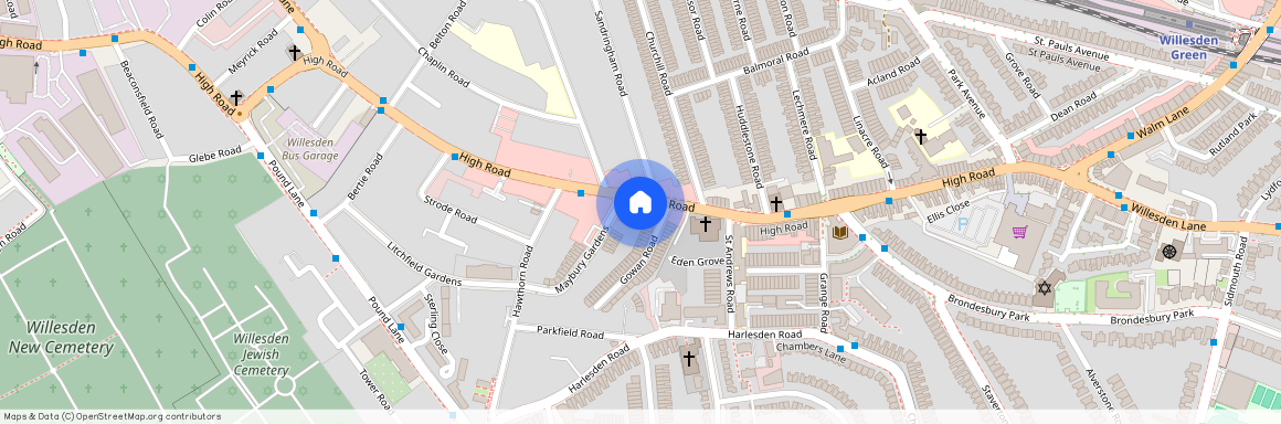 High Road, Willesden Green NW10