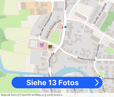 Nur mit WBS! - Barrierefreie 2-Raum-Dachgeschosswohnungin Wendisch ... - Foto 1