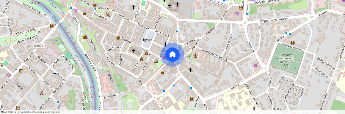 rynek Górny Rynek, Cieszyn, cieszyński, śląskie