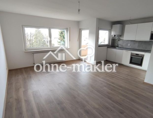 Frisch saniert, top ausgestattet: 1-Zimmer-Wohnung mit Balkon in Waldram (Wolfratshausen) - Foto 1