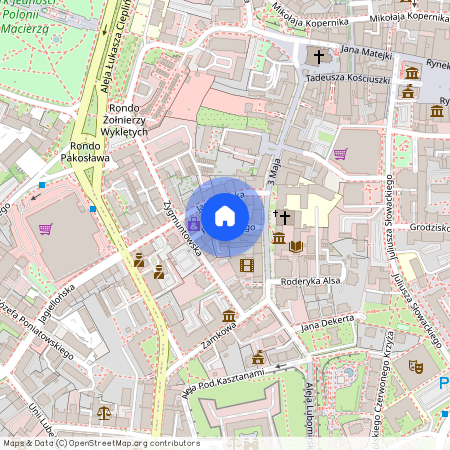 ul. Fircowskiego, Śródmieście, Rzeszów, podkarpackie