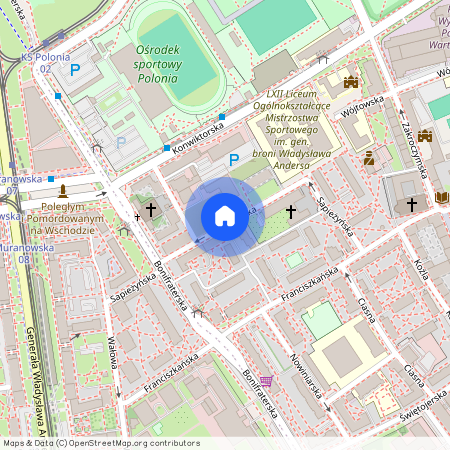 ul. Sapieżyńska, Nowe Miasto, Śródmieście, Warszawa, mazowieckie