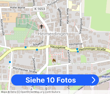 Helle und gepflegte 3-Zimmer-Wohnung am Ortsrand von Heimerdingen m... - Foto 1